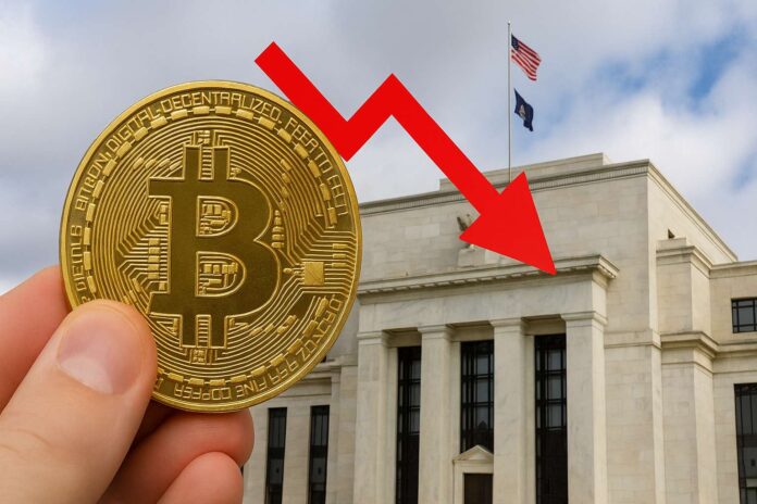 Bitcoin daalt na renteverlaging door Federal Reserve