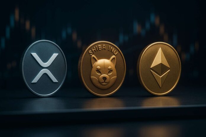 Crypto Markt Analyse: XRP, SHIB en Ethereum onder druk